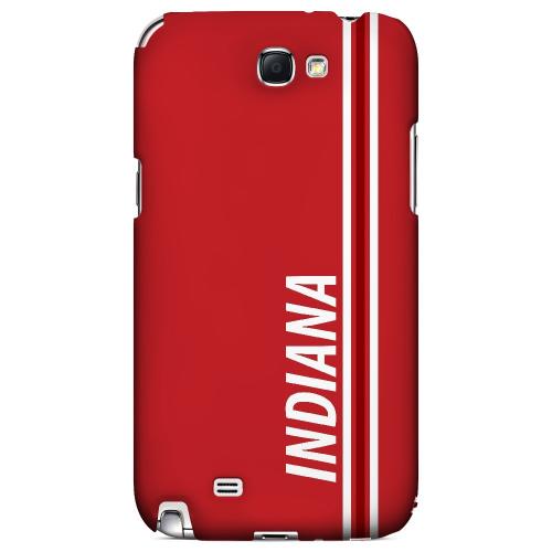 Indiana - Geeks Designer Line March Madness Series Hard Case for Samsung Galaxy Note 2