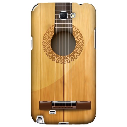 Acoustic Guitar - Geeks Designer Line Music Series Hard Case for Samsung Galaxy Note 2 Acoustic Guitar - Geeks Designer Line Music Series Hard Case for Samsung Galaxy Note 2