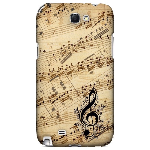 Allegro Grunge - Geeks Designer Line Music Series Hard Case for Samsung Galaxy Note 2 Allegro Grunge - Geeks Designer Line Music Series Hard Case for Samsung Galaxy Note 2