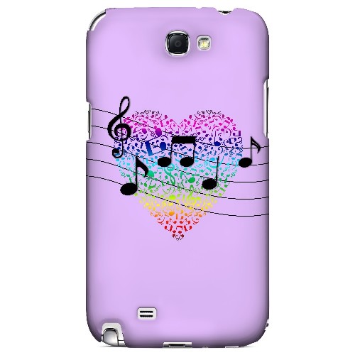 Earful of Color - Geeks Designer Line Music Series Hard Case for Samsung Galaxy Note 2 Earful of Color - Geeks Designer Line Music Series Hard Case for Samsung Galaxy Note 2