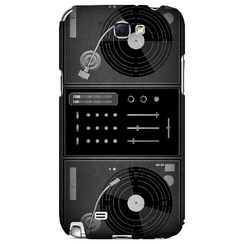 Turntabliss - Geeks Designer Line Music Series Hard Case for Samsung Galaxy Note 2