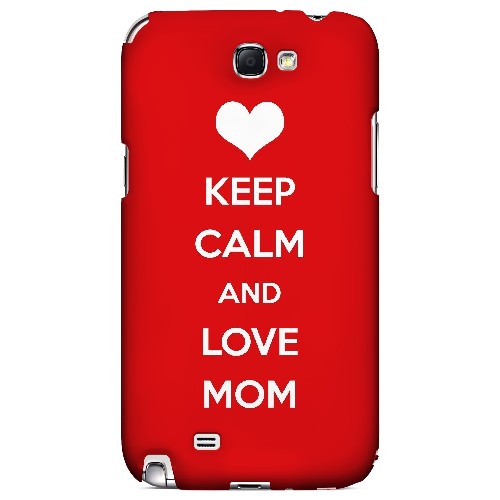 Love Mom - Geeks Designer Line Mom Series Hard Case for Samsung Galaxy Note 2 Love Mom - Geeks Designer Line Mom Series Hard Case for Samsung Galaxy Note 2