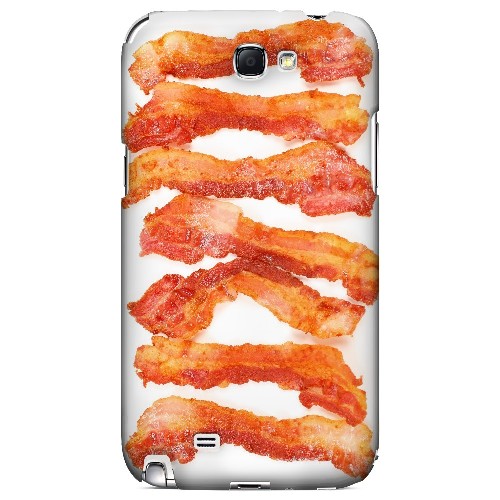 Bacon Goes Good - Geeks Designer Line Humor Series Hard Case for Samsung Galaxy Note 2
