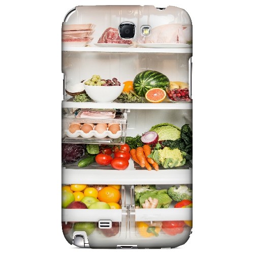 Refrigerator - Geeks Designer Line Humor Series Hard Case for Samsung Galaxy Note 2 Refrigerator - Geeks Designer Line Humor Series Hard Case for Samsung Galaxy Note 2