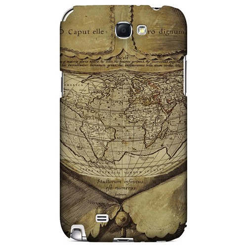 Ancient Map Head - Geeks Designer Line Map Series Hard Case for Samsung Galaxy Note 2 Ancient Map Head - Geeks Designer Line Map Series Hard Case for Samsung Galaxy Note 2