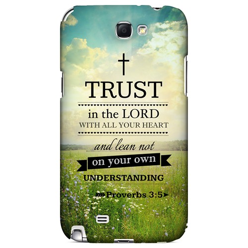 Proverbs 3:5 - Geeks Designer Line Bible Series Hard Case for Samsung Galaxy Note 2 Proverbs 3:5 - Geeks Designer Line Bible Series Hard Case for Samsung Galaxy Note 2
