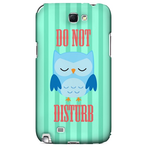 Do Not Disturb - Geeks Designer Line Owl Series Hard Case for Samsung Galaxy Note 2 Do Not Disturb - Geeks Designer Line Owl Series Hard Case for Samsung Galaxy Note 2