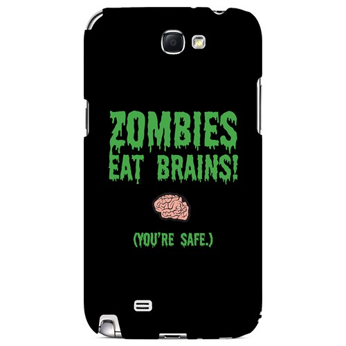 Zombies Eat Brains - Geeks Designer Line Apocalyptic Series Hard Case for Samsung Galaxy Note 2 Zombies Eat Brains - Geeks Designer Line Apocalyptic Series Hard Case for Samsung Galaxy Note 2