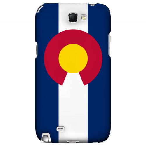 Colorado - Geeks Designer Line Flag Series Hard Back Case for Samsung Galaxy Note 2 Colorado - Geeks Designer Line Flag Series Hard Back Case for Samsung Galaxy Note 2