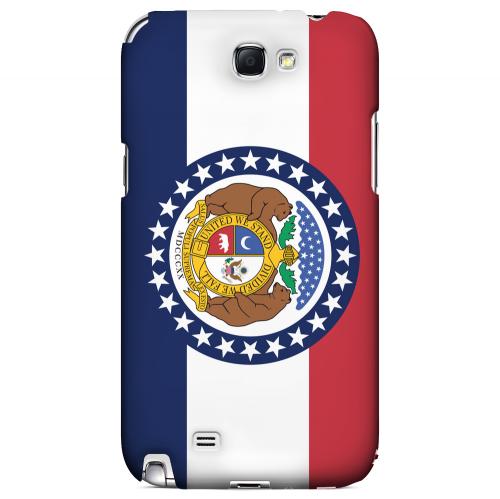 Missouri - Geeks Designer Line Flag Series Hard Back Case for Samsung Galaxy Note 2 Missouri - Geeks Designer Line Flag Series Hard Back Case for Samsung Galaxy Note 2