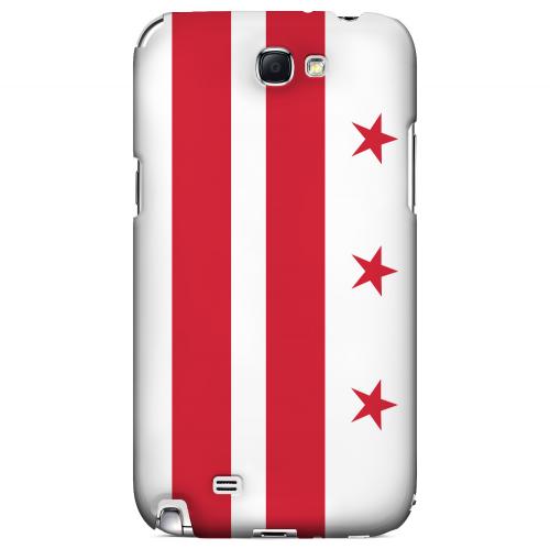 Washington, D.C. - Geeks Designer Line Flag Series Hard Back Case for Samsung Galaxy Note 2 Washington, D.C. - Geeks Designer Line Flag Series Hard Back Case for Samsung Galaxy Note 2