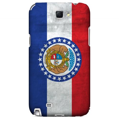 Grunge Missouri - Geeks Designer Line Flag Series Hard Case for Samsung Galaxy Note 2 Grunge Missouri - Geeks Designer Line Flag Series Hard Case for Samsung Galaxy Note 2