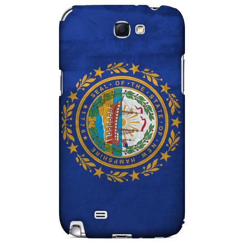 Grunge New Hampshire - Geeks Designer Line Flag Series Hard Case for Samsung Galaxy Note 2 Grunge New Hampshire - Geeks Designer Line Flag Series Hard Case for Samsung Galaxy Note 2