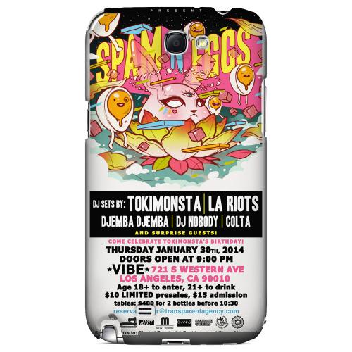 TokiMonsta's Birthday Special 2.0 SPAM N EGGS Hard Case for Samsung Galaxy Note 2