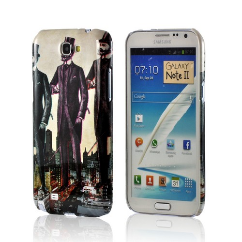 New York Like A Sir Americana Nostalgia Series Ultra Slim Hard Case for Samsung Galaxy Note 2 Geeks Designer Line