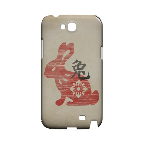 Grunge Rabbit Geeks Designer Line Chinese Horoscope Series Slim Hard Case for Samsung Galaxy Note 2