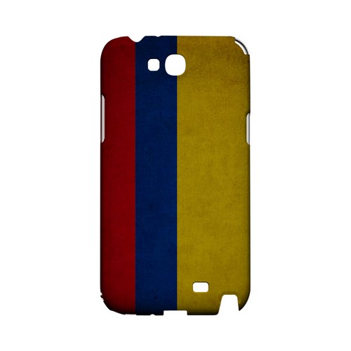 Grunge Colombia Geeks Designer Line Flag Series Slim Hard Case for Samsung Galaxy Note 2