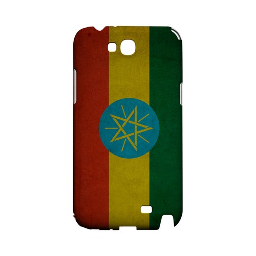 Grunge Ethiopia Geeks Designer Line Flag Series Slim Hard Case for Samsung Galaxy Note 2 Grunge Ethiopia Geeks Designer Line Flag Series Slim Hard Case for Samsung Galaxy Note 2