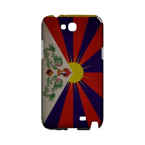 Grunge Tibet Geeks Designer Line Flag Series Slim Hard Case for Samsung Galaxy Note 2 Grunge Tibet Geeks Designer Line Flag Series Slim Hard Case for Samsung Galaxy Note 2