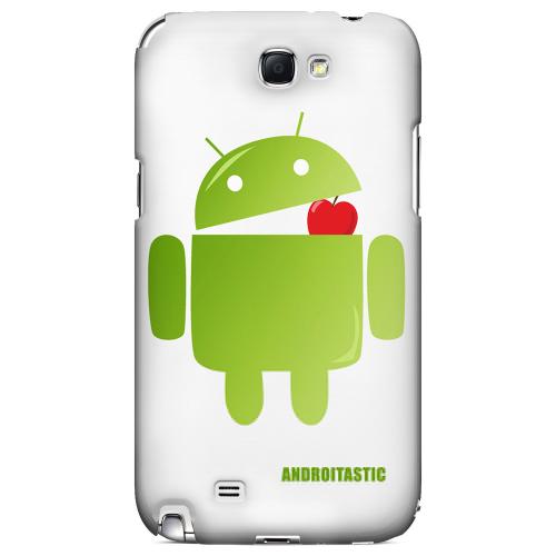 Robot Versus Apple Geeks Designer Line Androitastic Series Slim Hard Back Cover for Samsung Galaxy Note 2