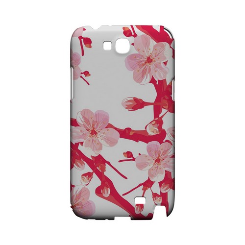Hot Pink Cherry Blossom - Geeks Designer Line Floral Series Hard Case for Samsung Galaxy Note 2 Hot Pink Cherry Blossom - Geeks Designer Line Floral Series Hard Case for Samsung Galaxy Note 2