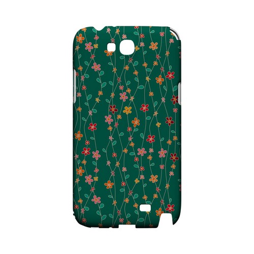 Flowers & Vines on Green - Geeks Designer Line Floral Series Hard Case for Samsung Galaxy Note 2 Flowers & Vines on Green - Geeks Designer Line Floral Series Hard Case for Samsung Galaxy Note 2