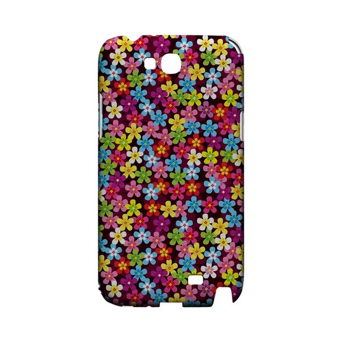 Multi-Colored Flowers - Geeks Designer Line Floral Series Hard Case for Samsung Galaxy Note 2