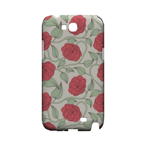 Roses & Vines - Geeks Designer Line Floral Series Hard Case for Samsung Galaxy Note 2