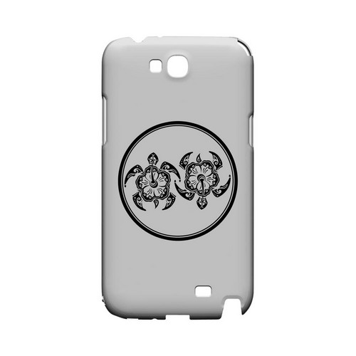 Island Turtle Duo - Geeks Designer Line Tattoo Series Hard Case for Samsung Galaxy Note 2 Island Turtle Duo - Geeks Designer Line Tattoo Series Hard Case for Samsung Galaxy Note 2