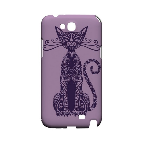 Kitty Nouveau on Purple - Geeks Designer Line Tattoo Series Hard Case for Samsung Galaxy Note 2 Kitty Nouveau on Purple - Geeks Designer Line Tattoo Series Hard Case for Samsung Galaxy Note 2