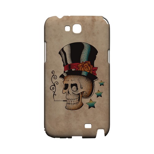 Smoking Skull - Geeks Designer Line Tattoo Series Hard Case for Samsung Galaxy Note 2