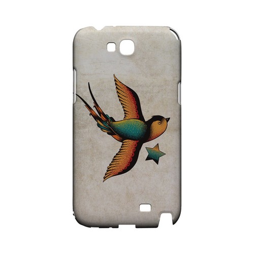 Swallow Star - Geeks Designer Line Tattoo Series Hard Case for Samsung Galaxy Note 2 Swallow Star - Geeks Designer Line Tattoo Series Hard Case for Samsung Galaxy Note 2