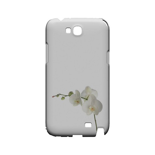 Simple White Orchid - Geeks Designer Line Floral Series Hard Case for Samsung Galaxy Note 2
