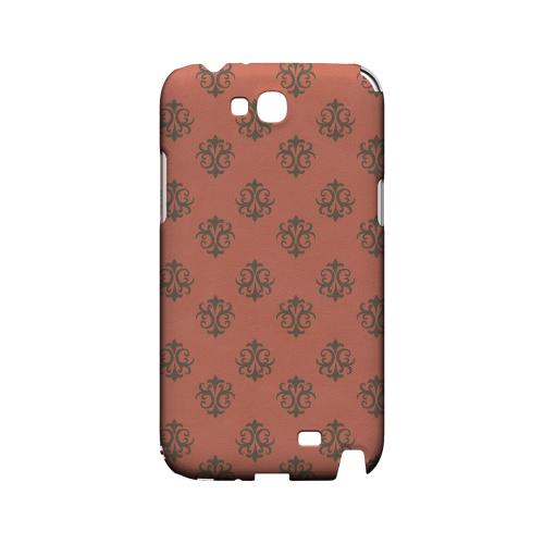 Ornamental Poppy Red - Geeks Designer Line Pantone Color Series Hard Case for Samsung Galaxy Note 2