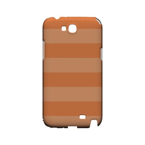 Stripes Nectarine - Geeks Designer Line Pantone Color Series Hard Case for Samsung Galaxy Note 2