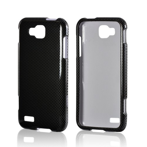 Black/ Gray Carbon Fiber Design Hard Case for Samsung ATIV S T899