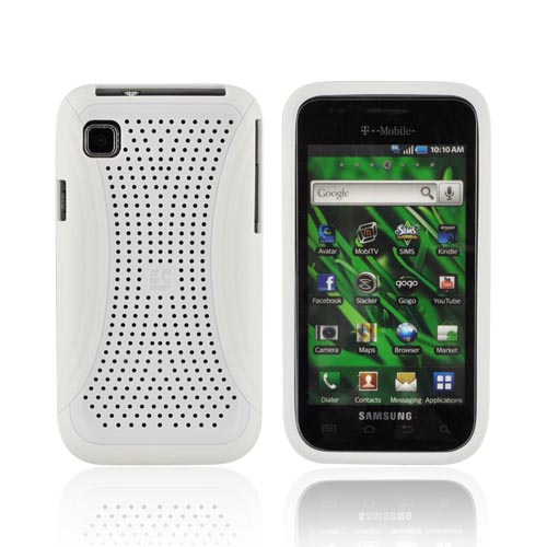 Samsung Vibrant T959 Hard Case - Xmatrix White
