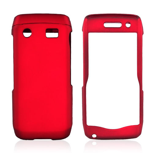 Blackberry Pearl 3G 9100/9105 Rubberized Hard Case - Red