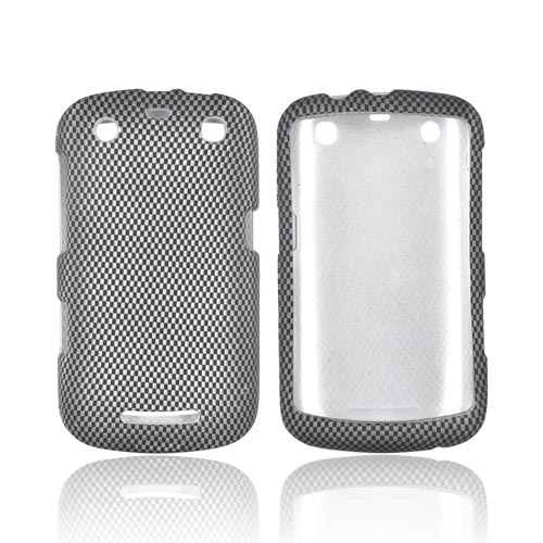 Blackberry Curve 9360 Rubberized Hard Case - Carbon Fiber