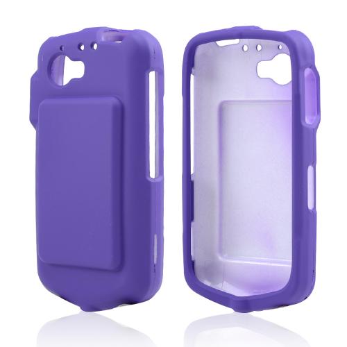 Purple Rubberized Hard Case for Casio G'zOne Commando 4G LTE C811