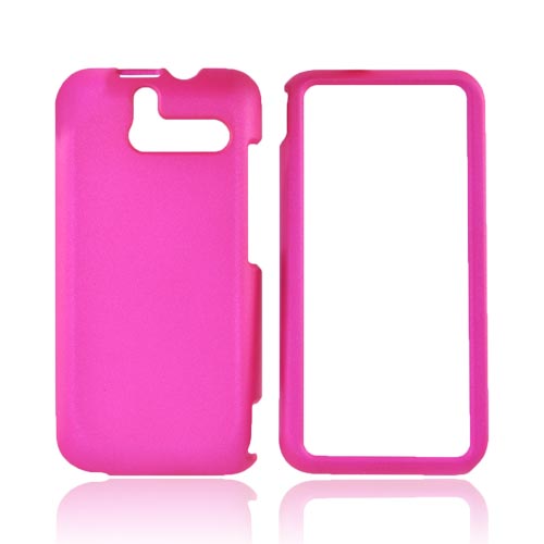 HTC Arrive Rubberized Hard Case - Hot Pink