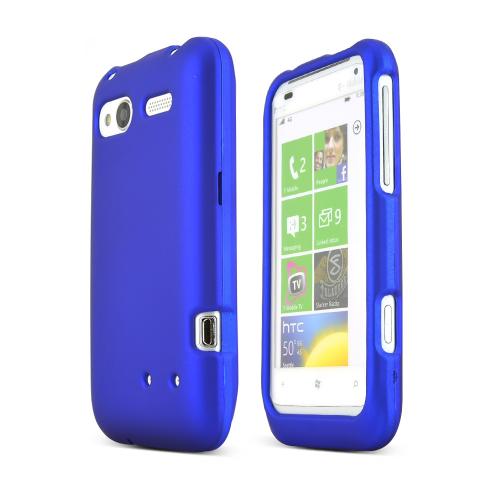 HTC Radar 4G Rubberized Hard Case - Blue