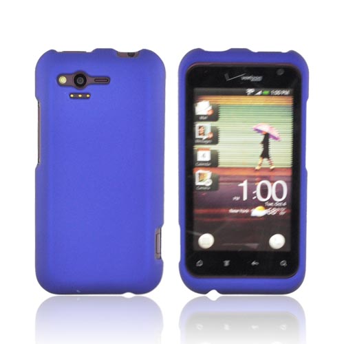 HTC Rhyme Rubberized Hard Case - Blue