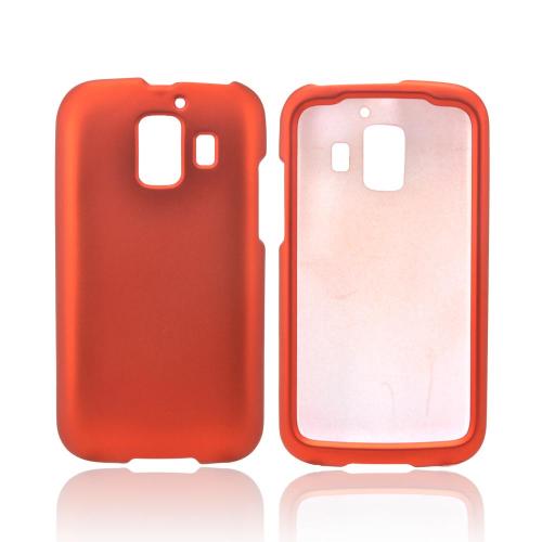 AT&T Fusion 2 U8665 Rubberized Hard Case - Orange