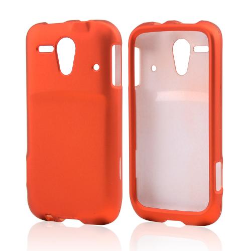 Orange Rubberized Hard Case for Kyocera Hydro Edge