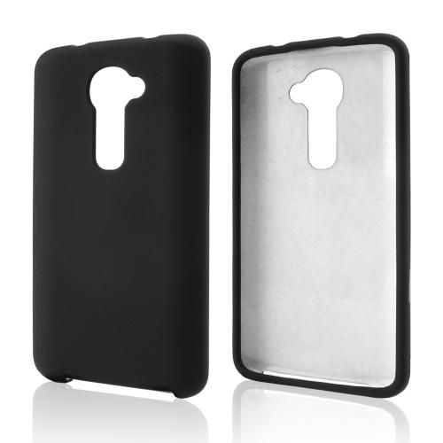 Black Rubberized Hard Case for LG G2 (Verizon Version)