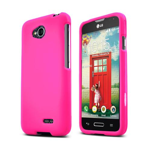 Hot Pink LG Optimus Exceed 2/ LG L70 Rubberized Hard Case Cover, Great Basic Protection! Hot Pink LG Optimus Exceed 2/ LG L70 Rubberized Hard Case Cover, Great Basic Protection!