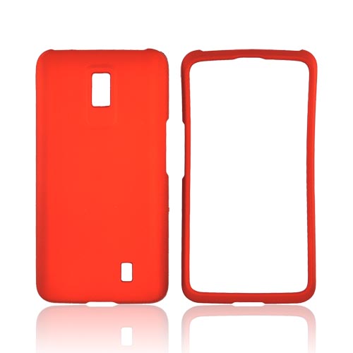 LG Spectrum Rubberized Hard Case - Orange