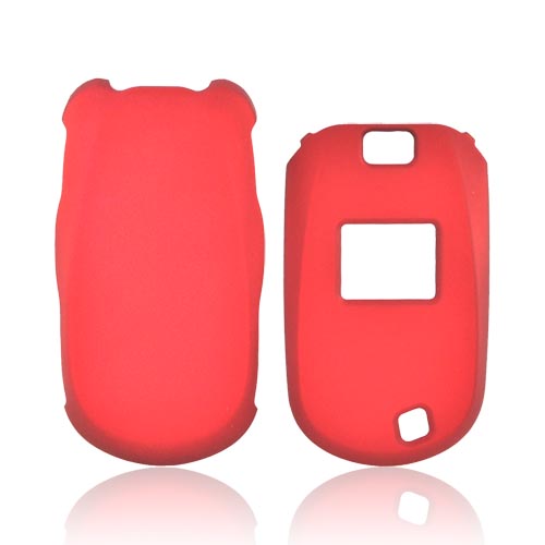 LG Revere VN150 Rubberized Hard Case - Red