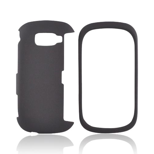 LG Octane VN530 Rubberized Hard Case - Black
